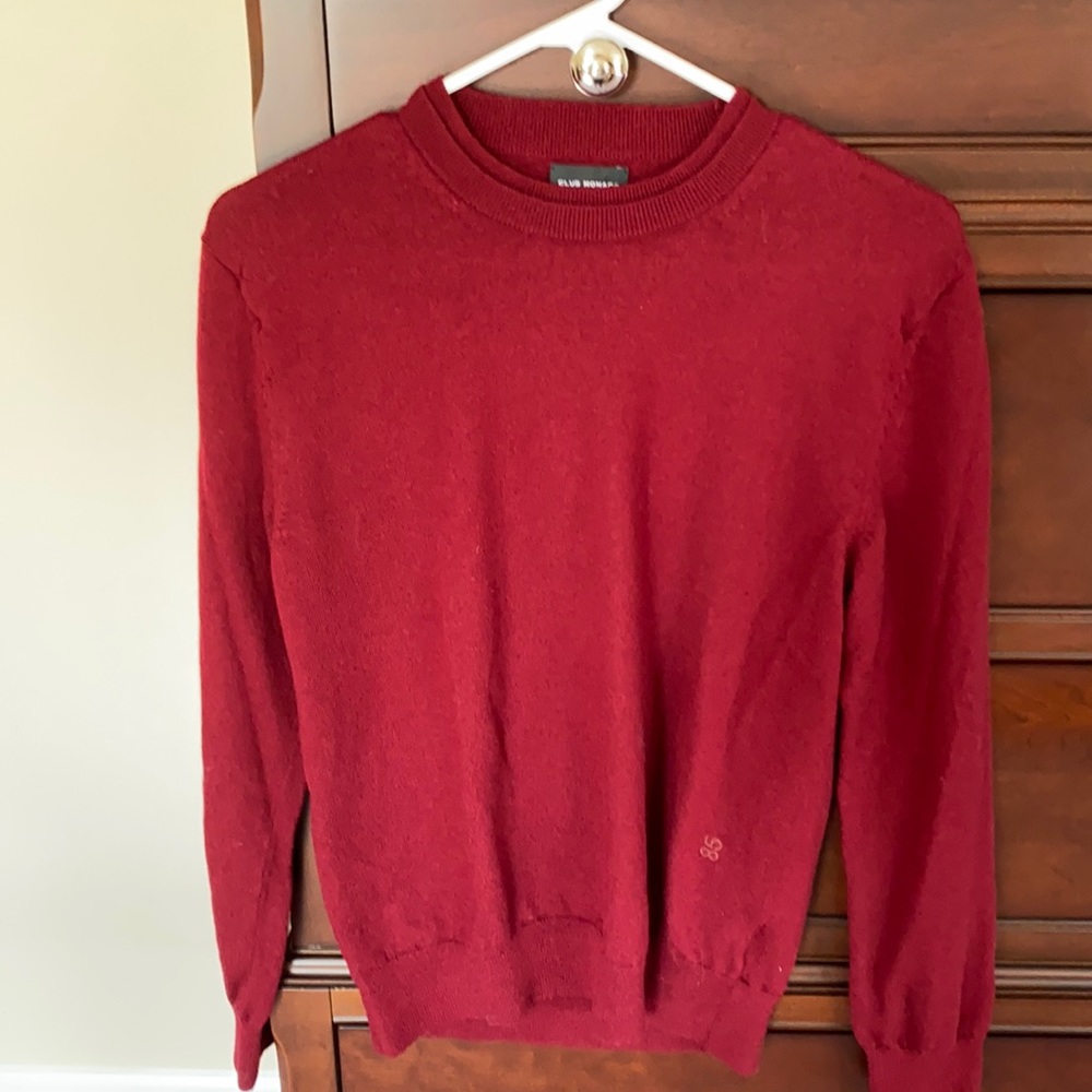 Club Monaco maroon sweater